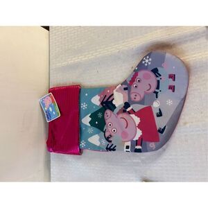 Peppa Pig Christmas stocking new 15"x6"
